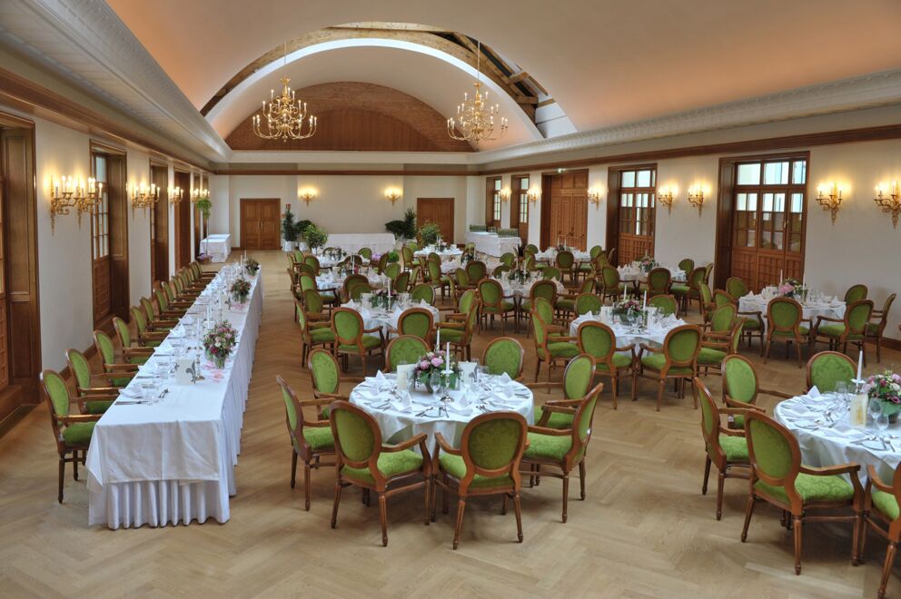 Festsaal im Schloss Thalheim