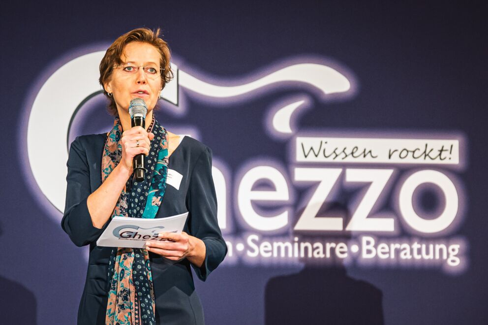 Auftritt Gudrun Ghezzo von der Ghezzo GmbH