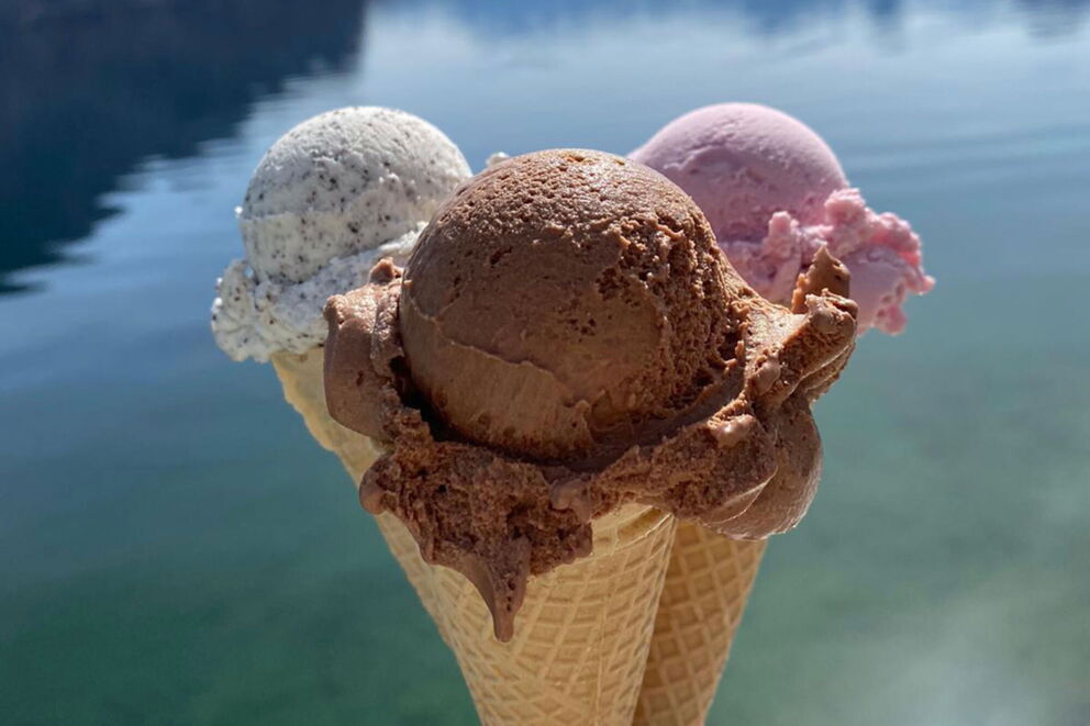 dreierlei Eis