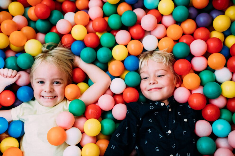 Bällebad beim Pitzis Kinderhotel