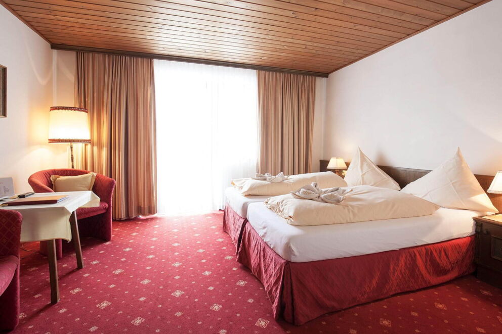 Appartement mit Doppelbett vom Hotel Agathawirt